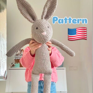 Crochet pattern Bunny XXL (ENGLISH/US terms)