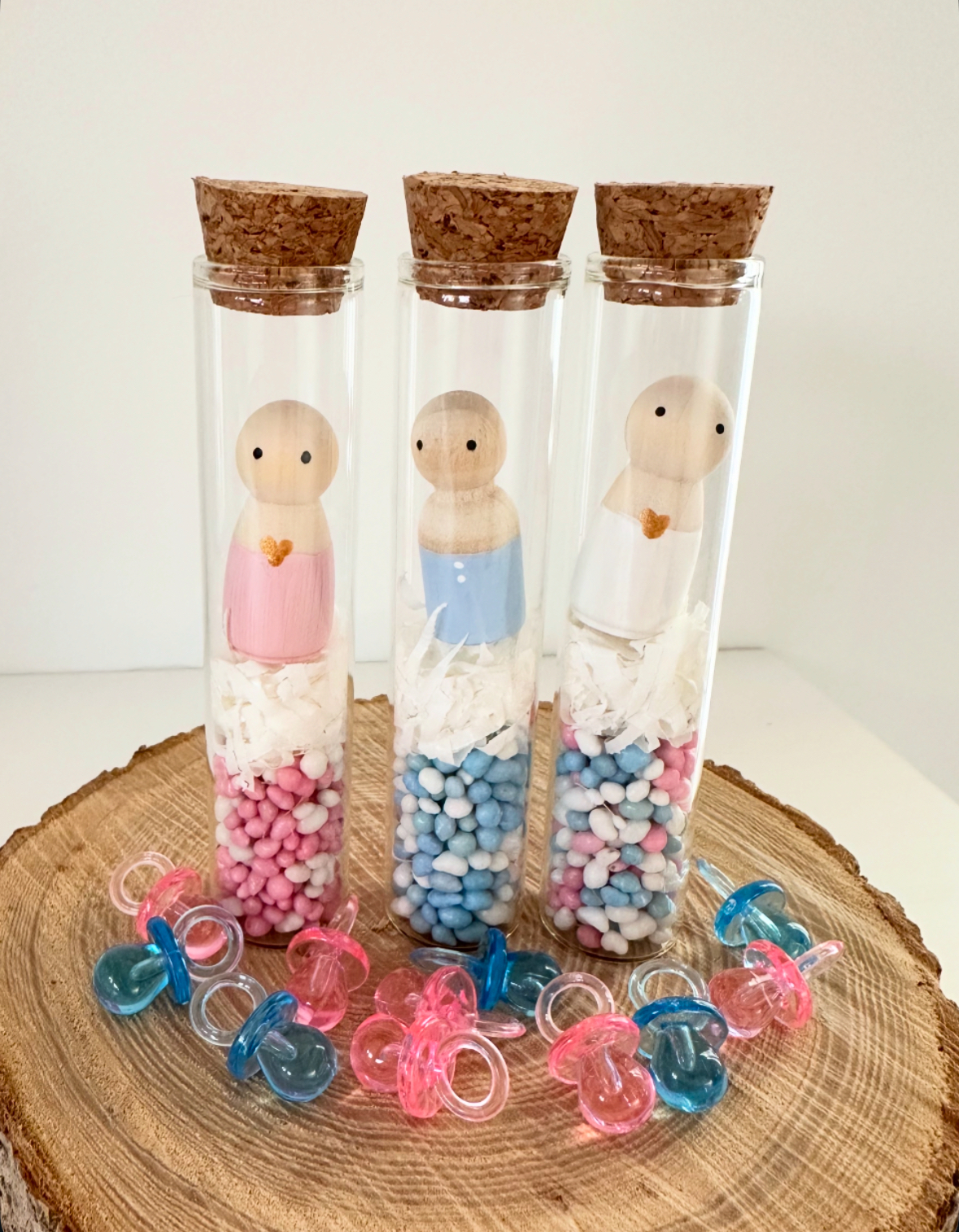 Geboorte buisjes | Babyshower bedankjes | Zwangerschapsaankondiging